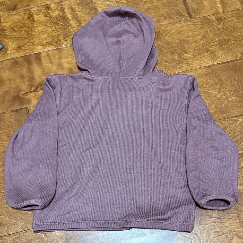 NWT size 24M Modern Moments  Mauve Hooded Shirt